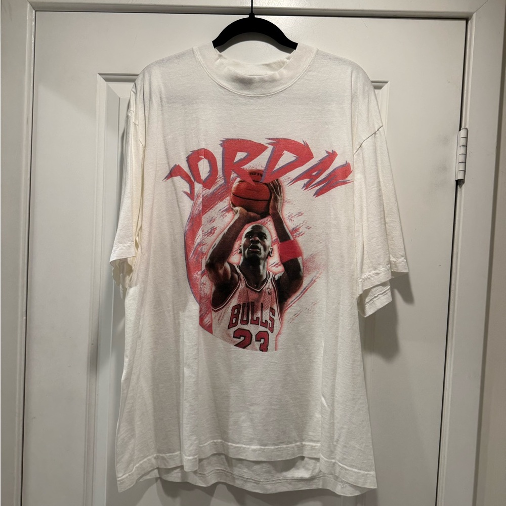 DND by Ferris Michael Jordan White Graphic Tee
